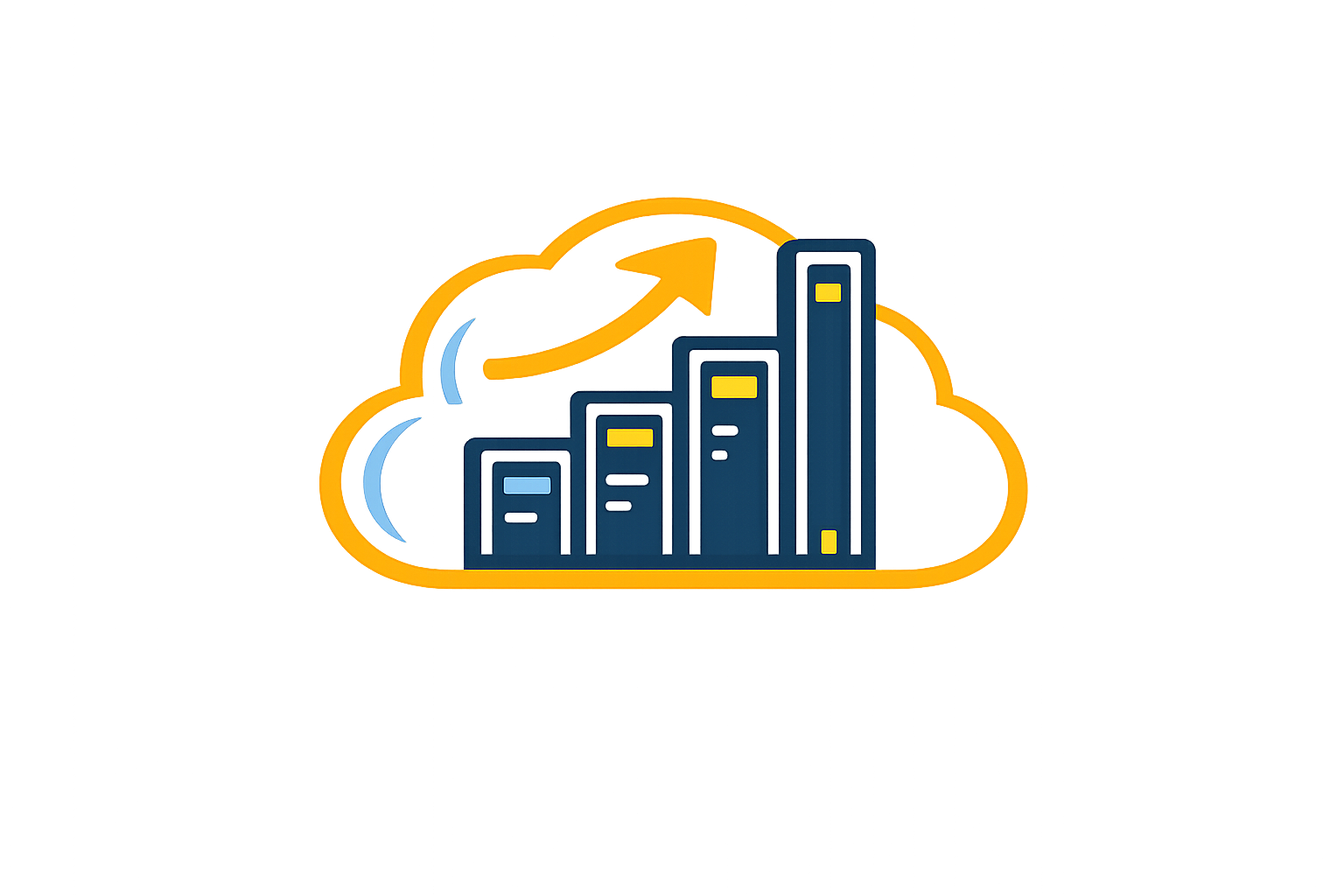 Racks rising in height